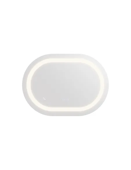 Зеркало для ванной Q-Tap Gemini Reverse QT2578R5070 с LED-подсветкой, с антизапотеванием, 500 х 700 мм