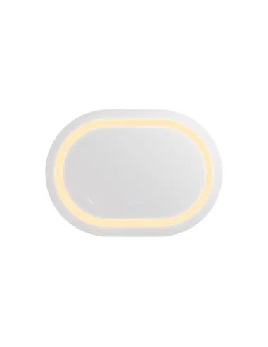 Зеркало для ванной Q-Tap Gemini Reverse QT2578R6590 с LED-подсветкой, с антизапотеванием, 650 х 900 мм