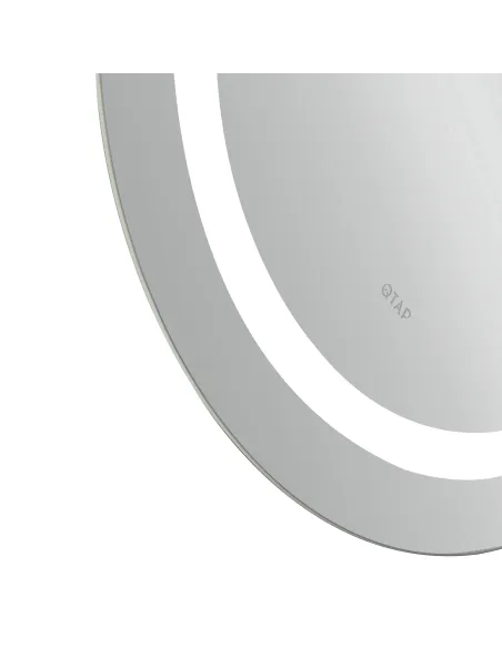 Дзеркало для ванної Q-Tap Gemini Reverse QT2578R6590 з LED-підсвічуванням, з антизапотіванням, 650 х 900 мм