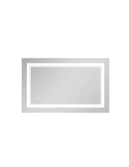 Дзеркало для ванної кімнати Q-Tap Cardinal Reverse QT0478C5080 з LED-підсвічуванням, з антизапітнінням, 500 х 800 мм