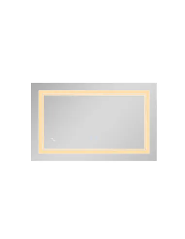 Зеркало для ванной Q-Tap Cardinal Reverse QT0478C5070 с LED-подсветкой, с антизапотеванием, 500 х 700 мм