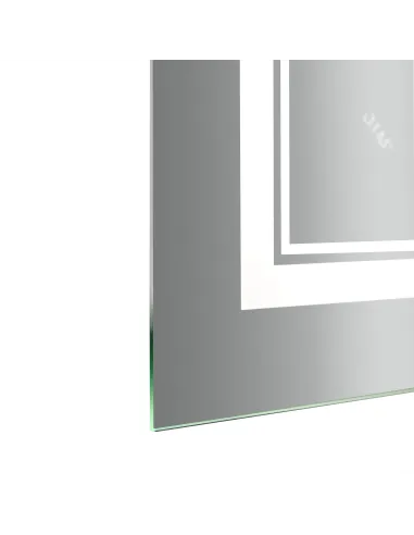 Зеркало для ванной Q-Tap Cardinal Reverse QT0478C5070 с LED-подсветкой, с антизапотеванием, 500 х 700 мм