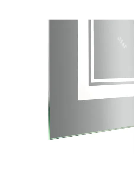 Зеркало для ванной Q-Tap Cardinal Reverse QT0478C5070 с LED-подсветкой, с антизапотеванием, 500 х 700 мм