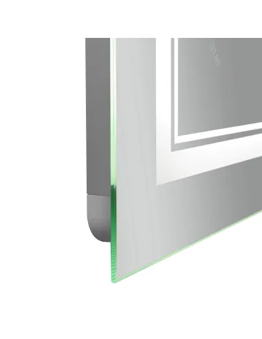 Зеркало для ванной Q-Tap Cardinal Reverse QT0478C5070 с LED-подсветкой, с антизапотеванием, 500 х 700 мм