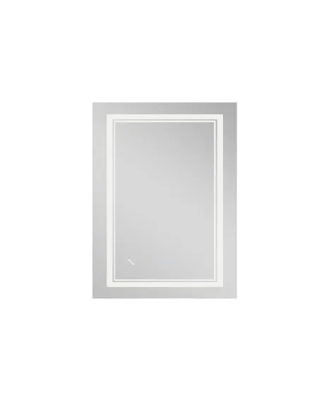 Дзеркало для ванної кімнати Q-Tap Cardinal Reverse QT0478C6080 з LED-підсвічуванням, з антизапітнінням, 600 х 800 мм