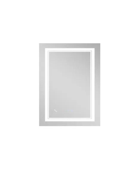 Зеркало для ванной Q-Tap Cardinal Reverse QT0478C6080 с LED-подсветкой, с антизапотеванием, 600 х 800 мм