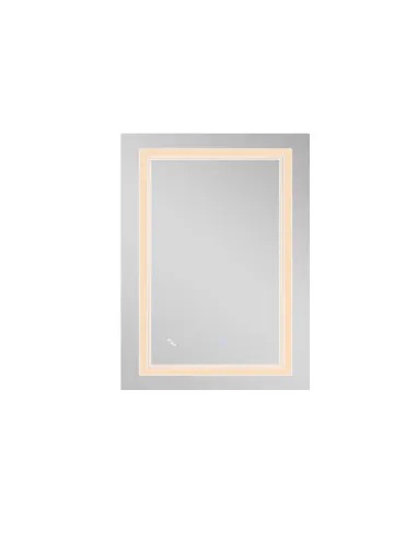 Дзеркало для ванної кімнати Q-Tap Cardinal Reverse QT0478C6080 з LED-підсвічуванням, з антизапітнінням, 600 х 800 мм