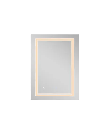 Зеркало для ванной Q-Tap Cardinal Reverse QT0478C6080 с LED-подсветкой, с антизапотеванием, 600 х 800 мм