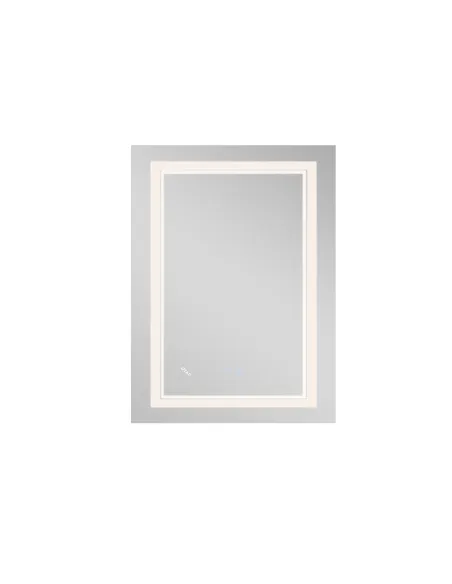 Зеркало для ванной Q-Tap Cardinal Reverse QT0478C6080 с LED-подсветкой, с антизапотеванием, 600 х 800 мм