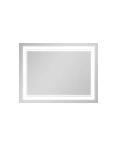 Дзеркало для ванної Q-Tap Cardinal QT0478C10080 з LED-підсвічуванням, з антизапітнінням, 1000 х 800 мм