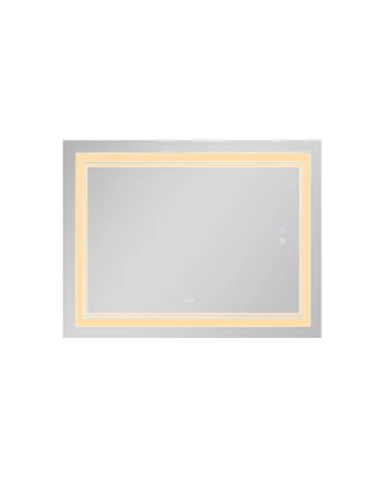 Зеркало для ванной Q-Tap Cardinal QT0478C10080 с LED-подсветкой, с антизапотеванием, 1000 х 800 мм