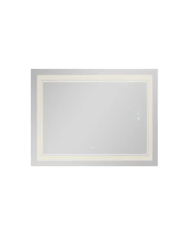 Зеркало для ванной Q-Tap Cardinal QT0478C10080 с LED-подсветкой, с антизапотеванием, 1000 х 800 мм