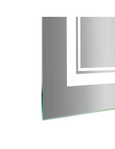 Зеркало для ванной Q-Tap Cardinal QT0478C10080 с LED-подсветкой, с антизапотеванием, 1000 х 800 мм