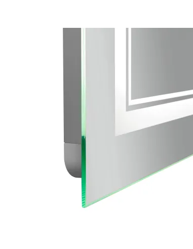 Дзеркало для ванної Q-Tap Cardinal QT0478C10080 з LED-підсвічуванням, з антизапітнінням, 1000 х 800 мм