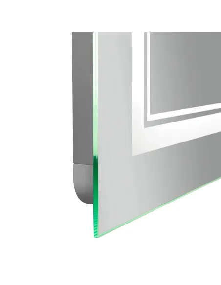 Зеркало для ванной Q-Tap Cardinal QT0478C10080 с LED-подсветкой, с антизапотеванием, 1000 х 800 мм