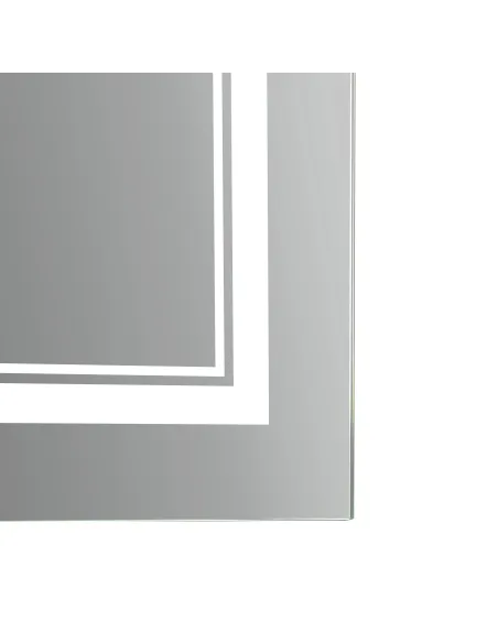 Зеркало для ванной Q-Tap Cardinal QT0478C12080 с LED-подсветкой, с антизапотеванием, 1200 х 800 мм