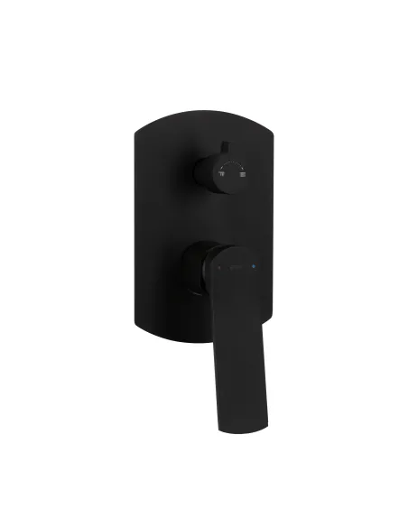 Душевая система скрытого монтажа Qtap Slavonice QTSLA113BLM45900 Black Matt