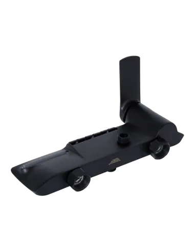 Душевая система c изливом Qtap Slavonice QTSLA111BLM45906 Black Matt