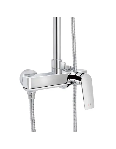 Душова система з виливом Qtap Vlasta New QTVLA111CRM45650 Chrome