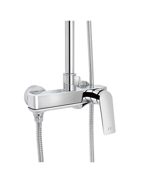 Душова система з виливом Qtap Vlasta New QTVLA111CRM45650 Chrome