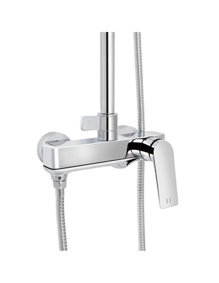 Душова система з виливом Qtap Vlasta New QTVLA111CRM45650 Chrome