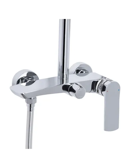 Душевая система со смесителем Qtap Slavonice QTSLA110CRM45912 Chrome