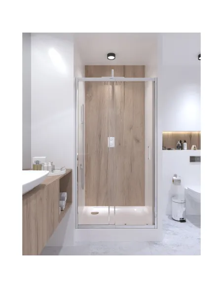 Душевая стеклянная дверь Qtap Taurus CRM201-11.C6