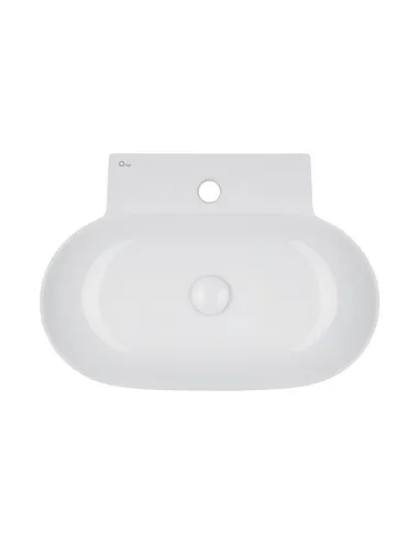 Накладна раковина Q-Тap Cardinal QT0411K177W White, 565х400х130 мм