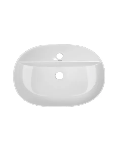 Накладна раковина Q-Tap Scorpio QT0411K177W White, 610x400x120 мм