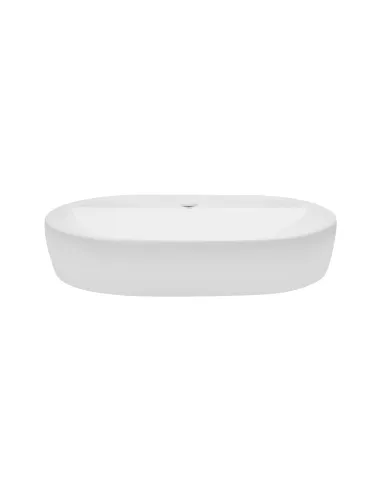 Накладная раковина Q-Тap Scorpio QT0411K177W White, 610x400x120 мм