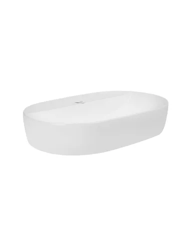 Накладная раковина Q-Тap Scorpio QT0411K177W White, 610x400x120 мм