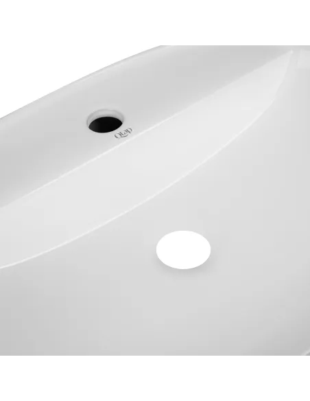 Накладна раковина Q-Tap Scorpio QT0411K177W White, 610x400x120 мм