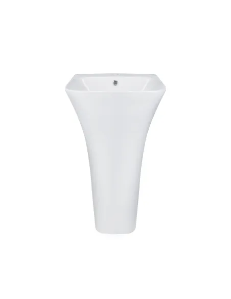 Напольная раковина Q-Тap Crow QT0511G315WN White, 450x435x835 мм