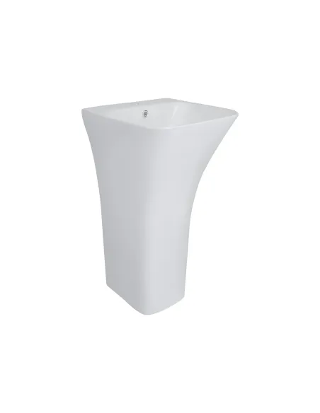 Напольная раковина Q-Тap Crow QT0511G315WN White, 450x435x835 мм