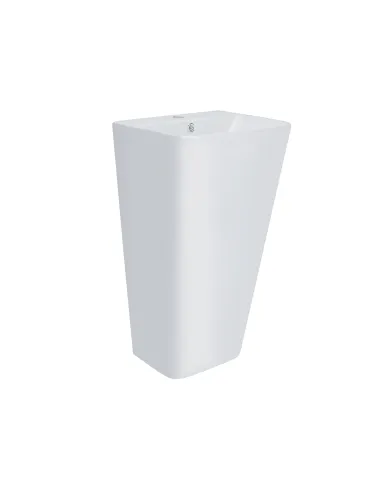 Напольная раковина Q-Тap Tern QT1711G302WN White, 440х380х830 мм