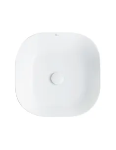 Раковина - чаша Q-Тap Kolibri QT1011K396W White, 430х430х150 мм