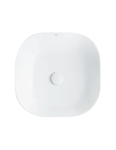 Раковина - чаша Q-Тap Kolibri QT1011K396W White, 430х430х150 мм