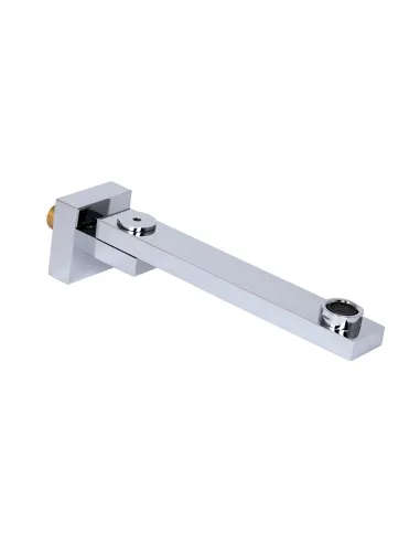 Излив для смесителя скрытого монтажа Qtap Vytok QTVYT246CRM45936 Chrome, прямоугольный, 200 мм