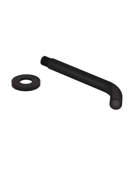 Излив для смесителя скрытого монтажа Qtap Vytok QTVYT246BLM45931 Black Matt, 200 мм