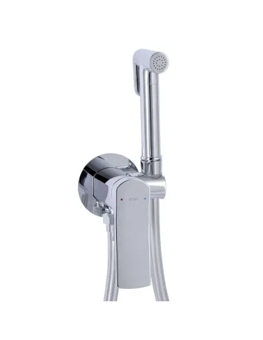 Набор для гигиенического душа со смесителем Q-Тap Slavonice QTSLA262CRM45915 Chrome