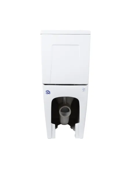  Унітаз безободковий компактний Q-Tap Tern Ultra Quiet QT17222175AUQ1W White, з сидінням Soft-Close