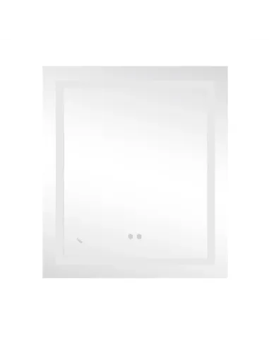 Зеркало для ванной Lidz Kubis Reverse LD78LF9048070, с LED-подсветкой, с антизапотеванием