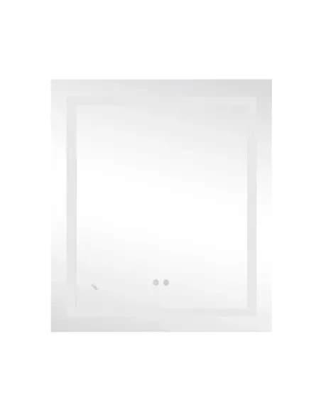 Дзеркало для ванної кімнати Lidz Kubis Reverse LD78LF9048070, з LED-підсвічуванням, з антизапітнінням