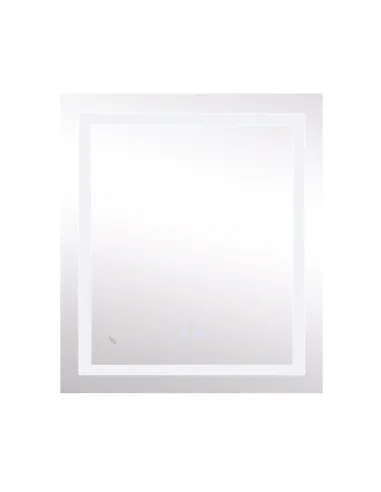 Дзеркало для ванної кімнати Lidz Kubis Reverse LD78LF9048070, з LED-підсвічуванням, з антизапітнінням