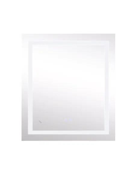 Зеркало для ванной Lidz Kubis Reverse LD78LF9048070, с LED-подсветкой, с антизапотеванием