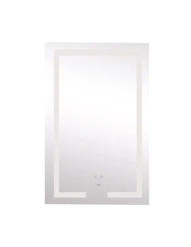 Зеркало для ванной Lidz Kubis Reverse LD78LF9365080, с LED-подсветкой, с антизапотеванием