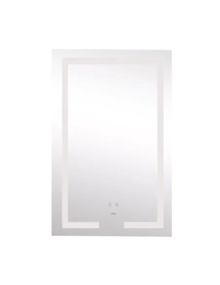 Дзеркало для ванної кімнати Lidz Kubis Reverse LD78LF9365080, з LED-підсвічуванням, з антизапітнінням