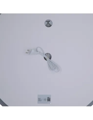 Зеркало для ванной Lidz Aria LD78LR600, с LED-подсветкой, с антизапотеванием