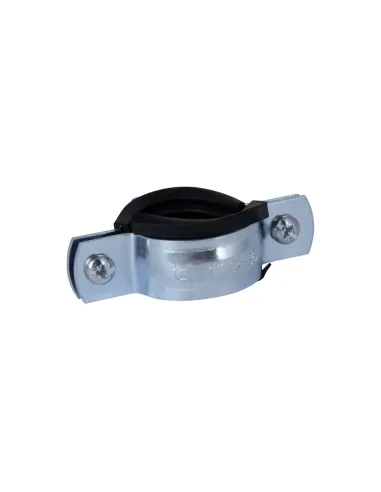 Хомут для трубы 32 - 36 мм Thermo Alliance Standart SD10025B в сборе с гайкой и дюбелем