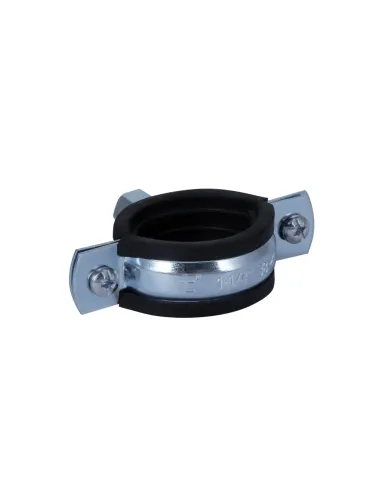 Хомут для трубы 38 - 43 мм Thermo Alliance Standart SD10032B в сборе с гайкой и дюбелем